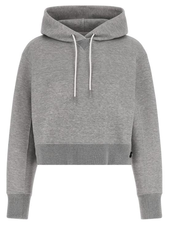 26SS 사카이 후드 티셔츠 SCW345376 Gray