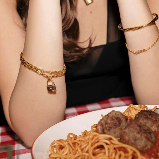  몬세라트 뉴욕 바디 주얼리 더 락 브레이슬릿 - MONTSERRAT NEW YORK