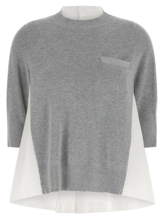 26SS 사카이 가디건 SCW334378 Multicolor