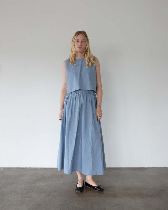  어니스트 코튼 민소매 티셔츠 파머 탱크 - HONEST COTTON