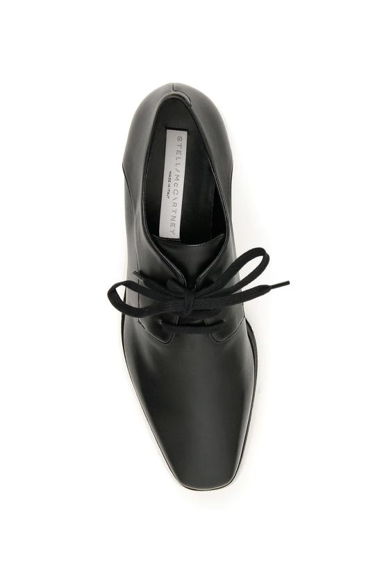  스텔라 맥카트니 샌들 스텔라 매카트니 엘리스 웨지 블랙 - STELLA MCCARTNEY