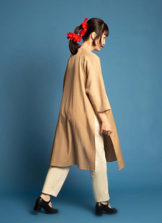  KAAREM 튜닉 카렘 스프링 버드 유니섹스 드롭숄더  골든 브라운 - OTHER BRANDS