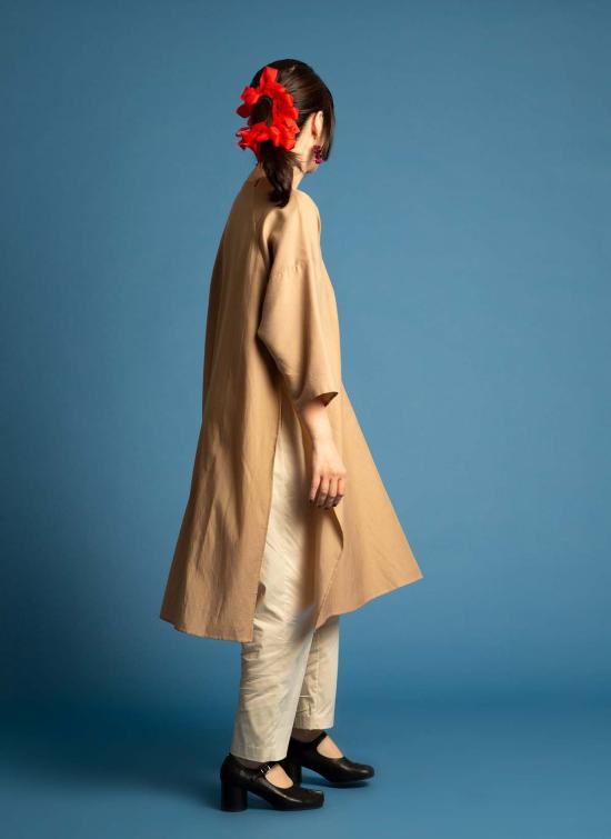  KAAREM 튜닉 카렘 스프링 버드 유니섹스 드롭숄더  골든 브라운 - OTHER BRANDS