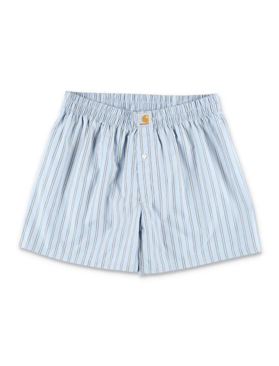  칼하트 팬티 카하트 스트라이프 복서 쇼츠 그림스비 스트라이프