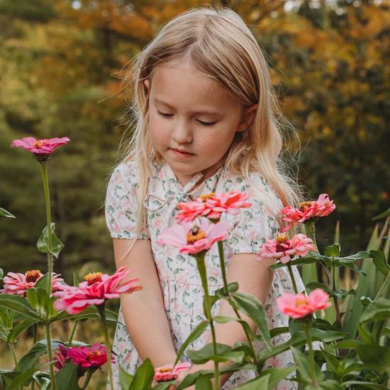  [키즈] Piper&Cloth 원피스 키즈 파이퍼앤클로스 야라 보헤미안 드레스 로즈버드 리버리 - PIPER&CLOTH