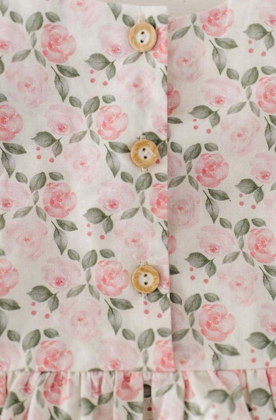  [키즈] Piper&Cloth 원피스 키즈 파이퍼앤클로스 야라 보헤미안 드레스 로즈버드 리버리 - PIPER&CLOTH