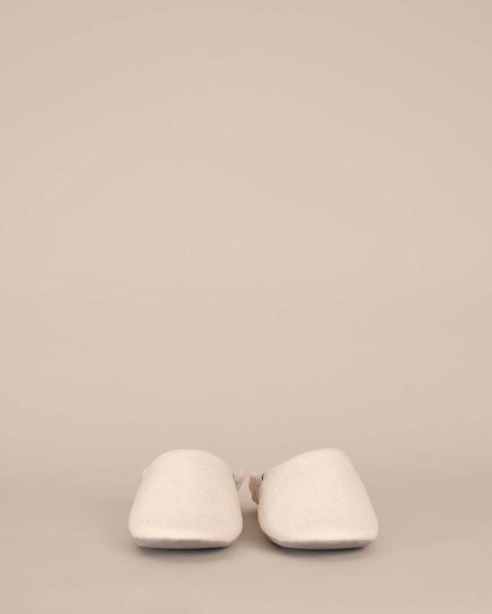  Morihata 뮬/슬리퍼 모리하타 아베 울 안감 캔버스 홈 슈즈 슬리퍼 - OTHER BRANDS