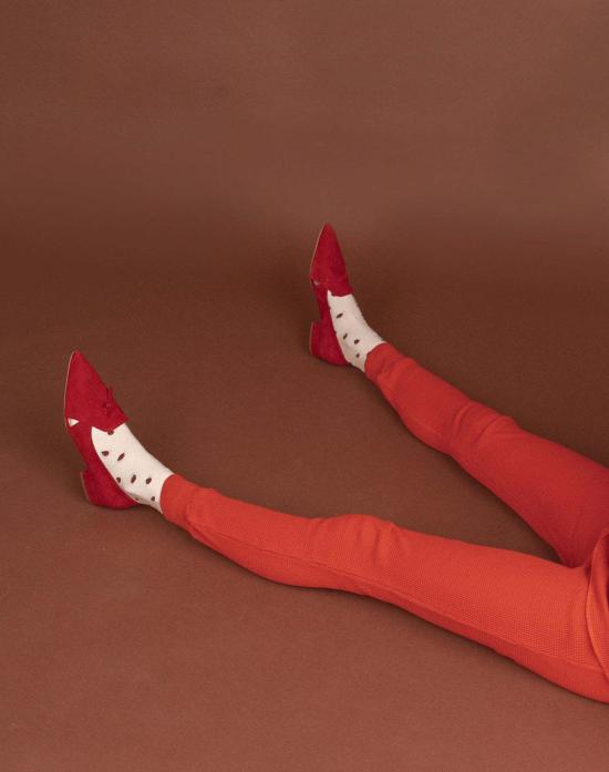  Noble 스트레이트 팬츠 노블 어덜트 오가닉 와플 바텀 파프리카 - OTHER BRANDS