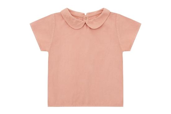  [키즈] Vild House of Little 트레이닝 상의 키즈 빌드 하우스 오브 리틀 오가닉 코튼 우븐 칼라 셔츠