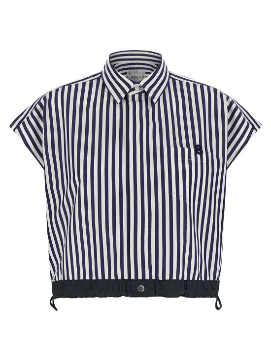 26SS 사카이 블라우스 SCW340222 Blue