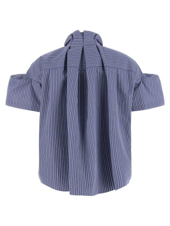 26SS 사카이 블라우스 2608395421 Blue - SACAI