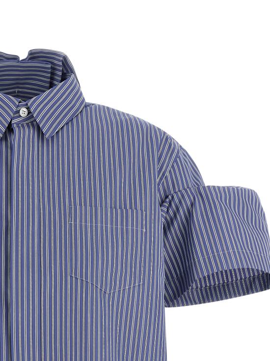 26SS 사카이 블라우스 2608395421 Blue - SACAI