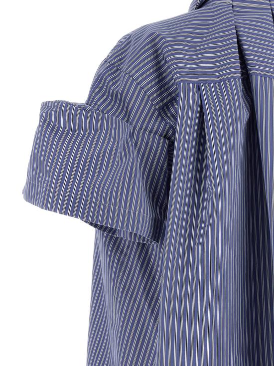 26SS 사카이 블라우스 2608395421 Blue - SACAI