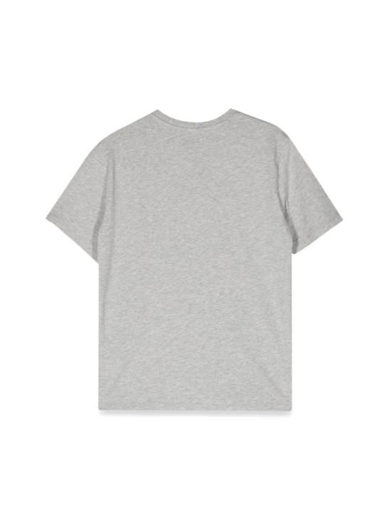  [키즈] 울리치 티셔츠 아동용 바시티 로고 티셔츠 (회색) - WOOLRICH