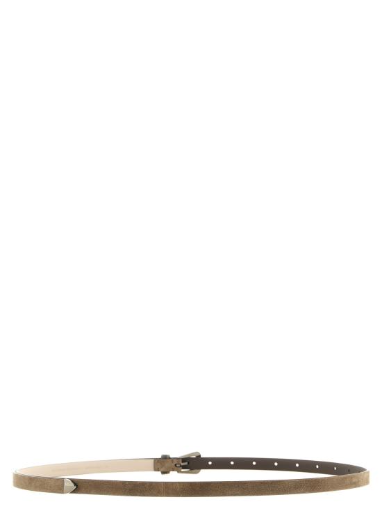 26SS 브루넬로 쿠치넬리 슬림 벨트 M0DELC149C8769 Brown - BRUNELLO CUCINELLI