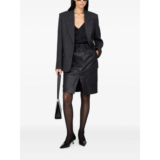  애니빙 미디 스커트 아니네 빙  블랙 - ANINE BING