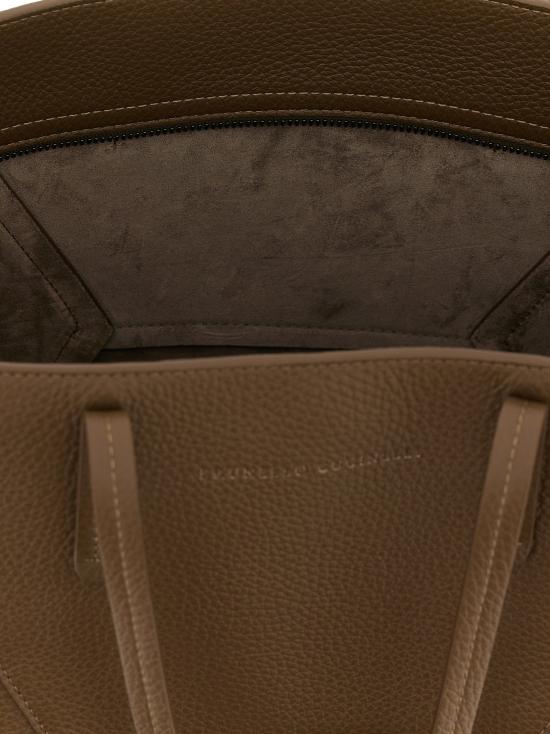 26SS 브루넬로 쿠치넬리 토트백 MBDKD2573C9357 Brown - BRUNELLO CUCINELLI