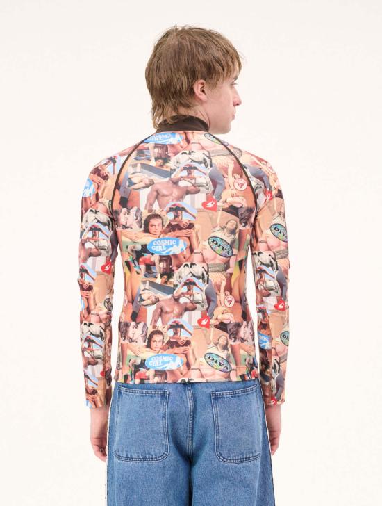  까르네 볼렌떼 긴팔 셔츠 Carne Bollente 킨키 카디오 탑 - CARNE BOLLENTE