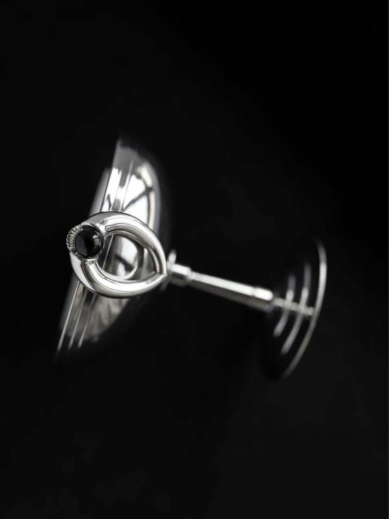  만시 이어링 마안시 교체형 물방울 귀걸이 - MAANCY