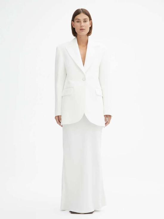  하우스 오브 다그마르 롱 스커트 하우스 오브 다그마 샤이니  오이스터