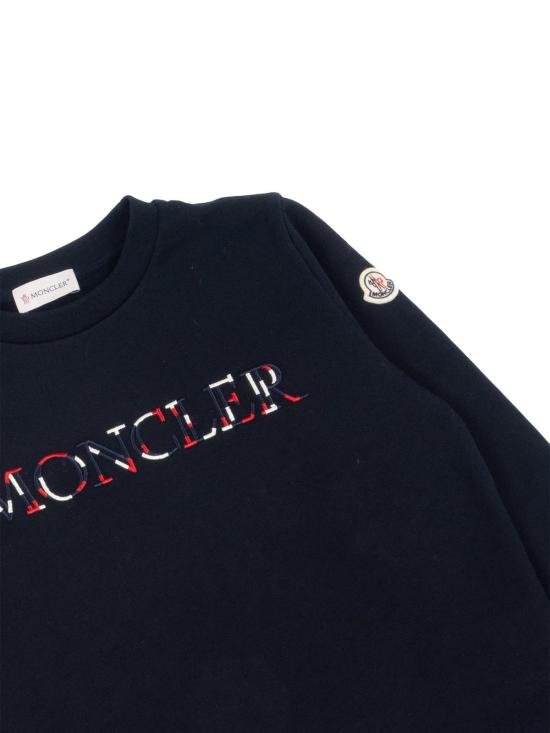  [키즈] 몽클레어 풀오버 아동용 스웨트셔츠 블루 - MONCLER