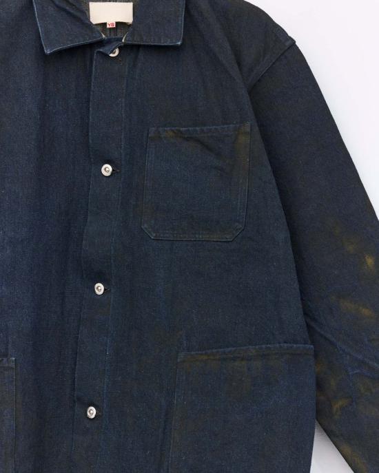  요코 사카모토 데님 자켓 커버올 - YOKO SAKAMOTO