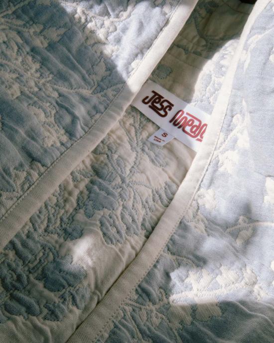  제스 미니 코트 콘플라워 아가베 퀼팅