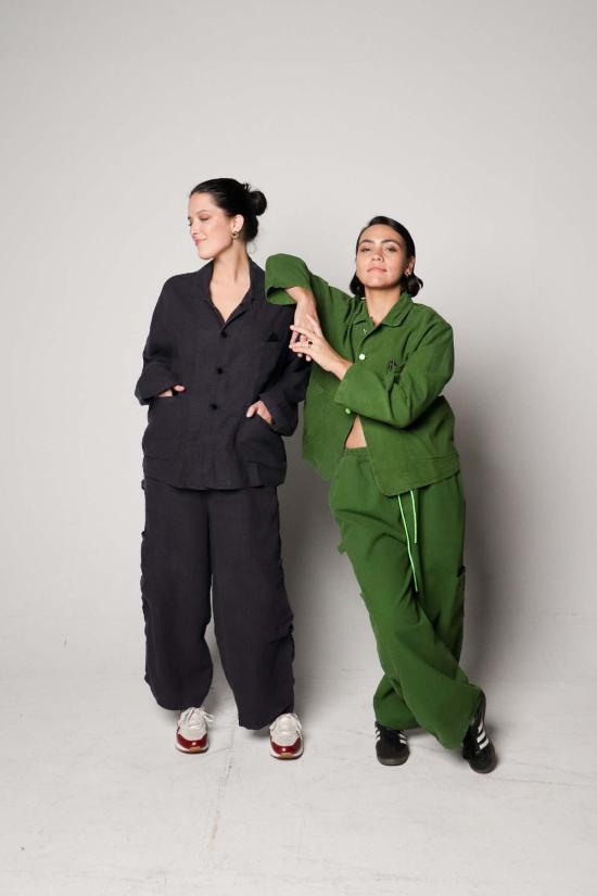  밀스 크롭 팬츠 - MEALS