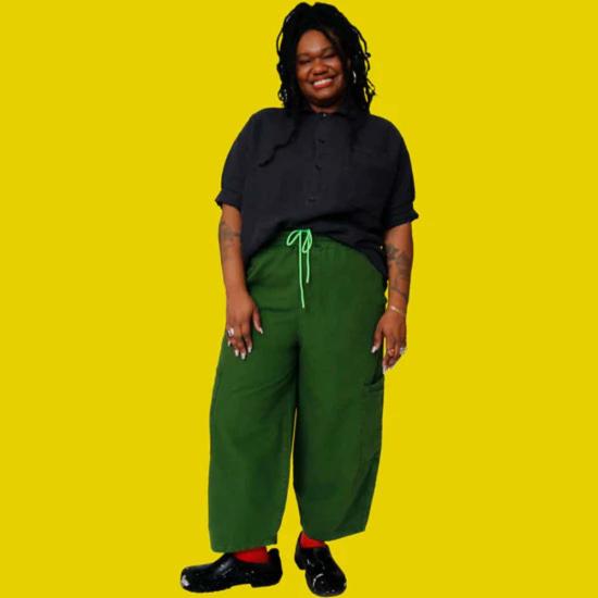  밀스 크롭 팬츠 - MEALS