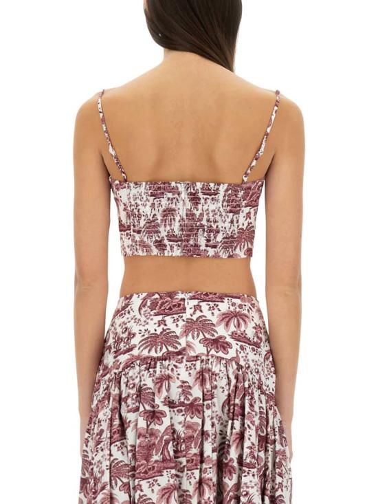  스타우드 민소매 티셔츠 페데리코 탱크탑 보르도 - STAUD