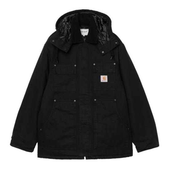  칼하트 코트 카하트 앰벨  블랙 - CARHARTT