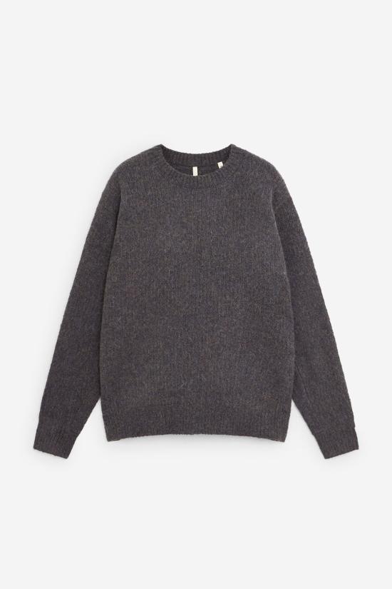  선플라워 스웨터 해바라기 야크 니트  앤트러사이트