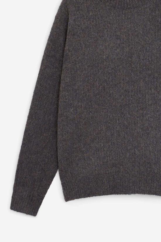  선플라워 스웨터 해바라기 야크 니트  앤트러사이트 - SUNFLOWER