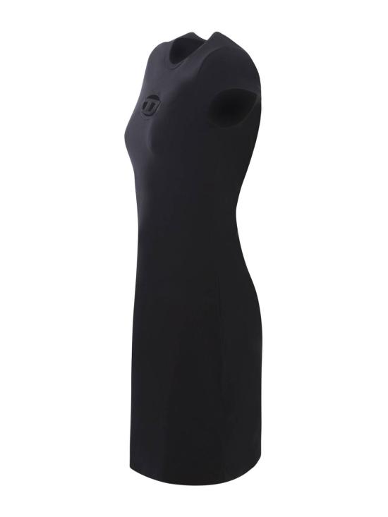  디젤 미디 원피스 D 앙지엘 드레스 블랙 - DIESEL