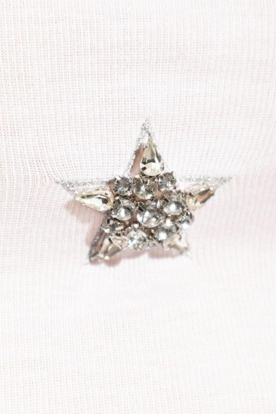  스텔라 맥카트니 민소매 티셔츠 스텔라 매카트니 별 장식 탱크탑 화이트 - STELLA MCCARTNEY