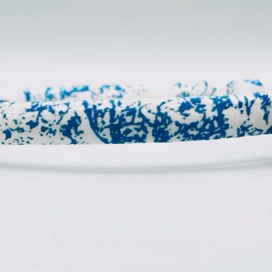  [키즈] Piper&Cloth 헤어 액세서리 키즈 파이퍼앤클로스 쓰리 리틀 보우즈 헤어밴드 블루 토일 - PIPER&CLOTH