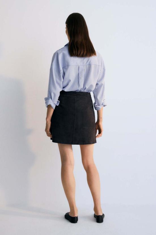  더뉴소사이어티 셔츠 뉴 소사이어티 니키 셔츠 파우더 블루 - THE NEW SOCIETY