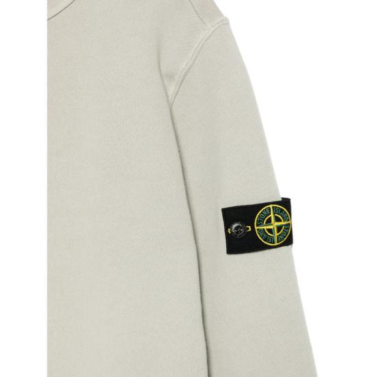  [키즈] 스톤 아일랜드 풀오버 키즈  스웨트셔츠 그레이 - STONE ISLAND
