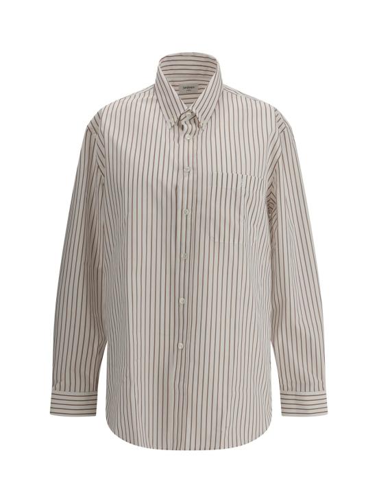  생로랑 셔츠 스트라이프 셔츠
