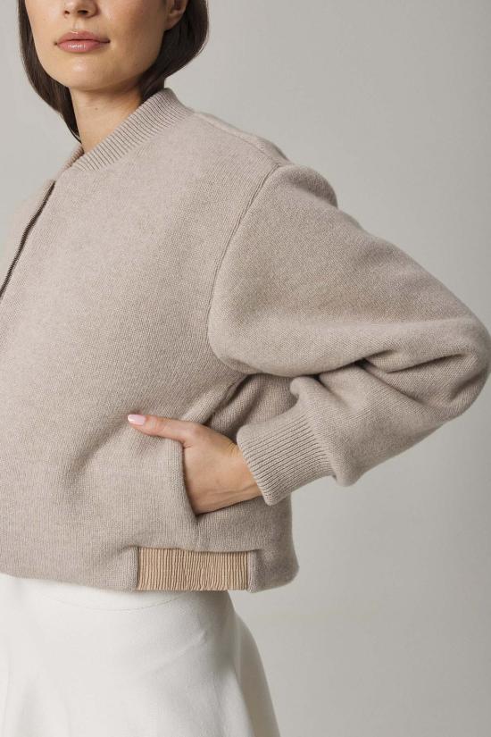  산티클레르 봄버 자켓 산티클러 하이메 리버서블 플라이트 재킷 오트 - SANTICLER