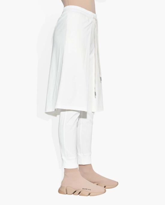  THE CELECT 스트레이트 팬츠 셀렉트 2D 스커트 팬츠 저지 화이트 - OTHER BRANDS