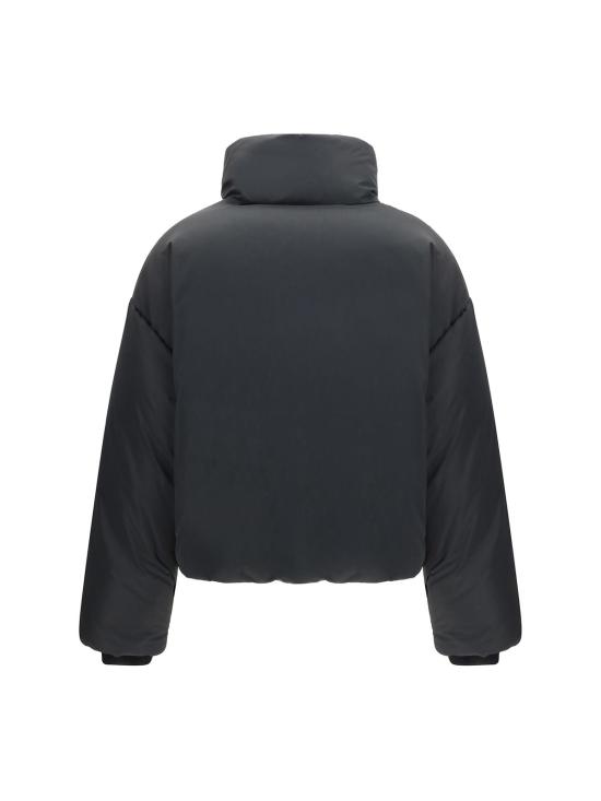  아미 봄버 자켓 Ami Alexandre Mattiussi Ami De Coeur 다운 재킷 블랙 - AMI