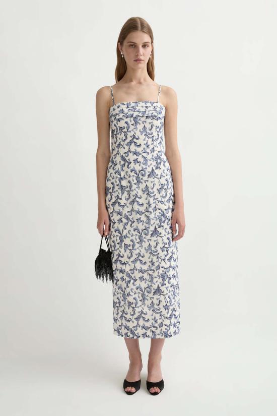  포제 롱 원피스 포세 루 드레스