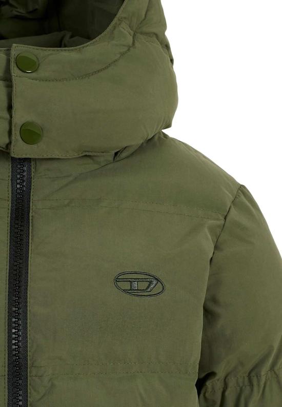  [키즈] 디젤 자켓 어린이용  다운 재킷 (녹색) - DIESEL