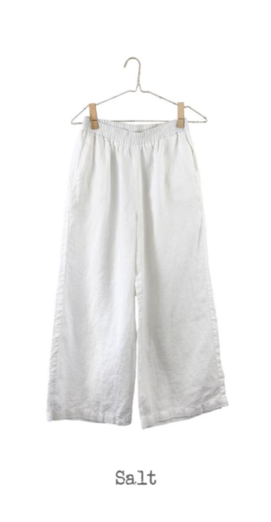  It Is Well L.A. 스트레이트 팬츠 잇이즈웰 L.A. 와이드 리넨 팬츠 - OTHER BRANDS