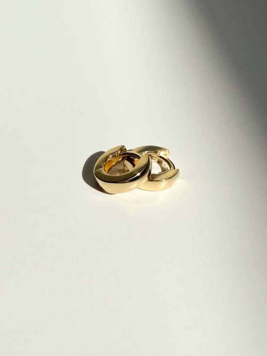  Monade 이어링 모나드 미니 후프  골드