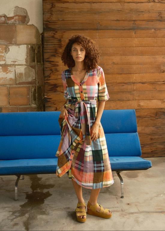  에이스 앤 지그 롱 원피스 리리 드레스