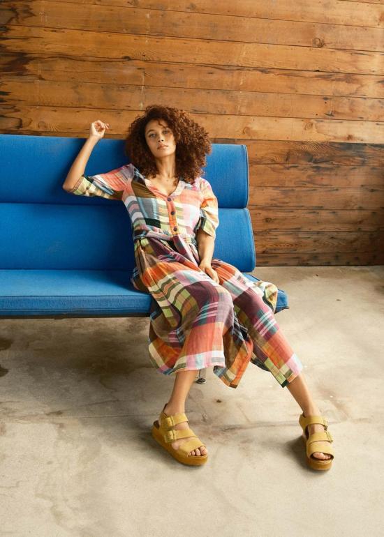  에이스 앤 지그 롱 원피스 리리 드레스 - ACE & JIG