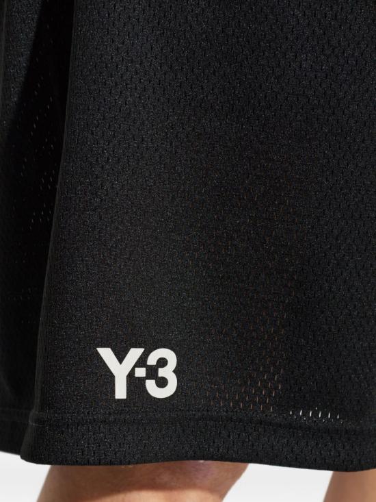 와이쓰리 숏팬츠 Y 3 폴리에스터 반바지 블랙 - Y-3