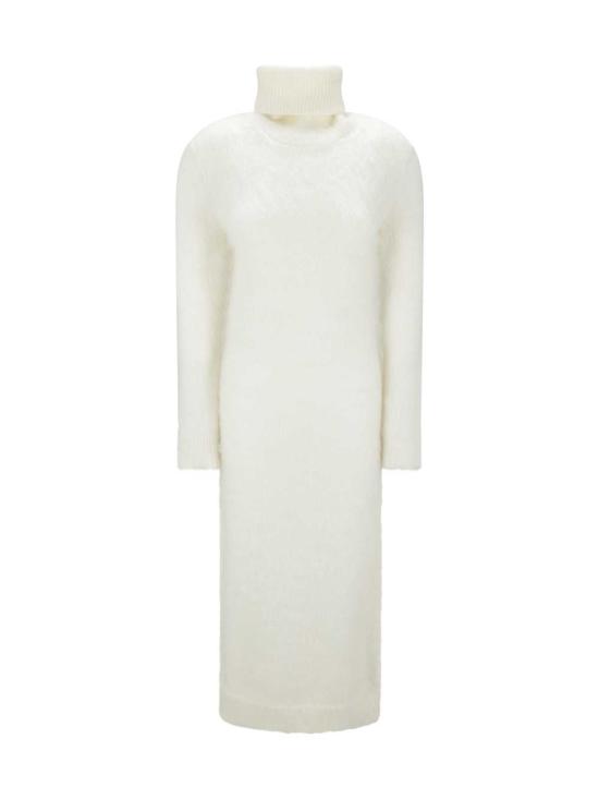  생로랑 스웨터 모헤어 오버  화이트